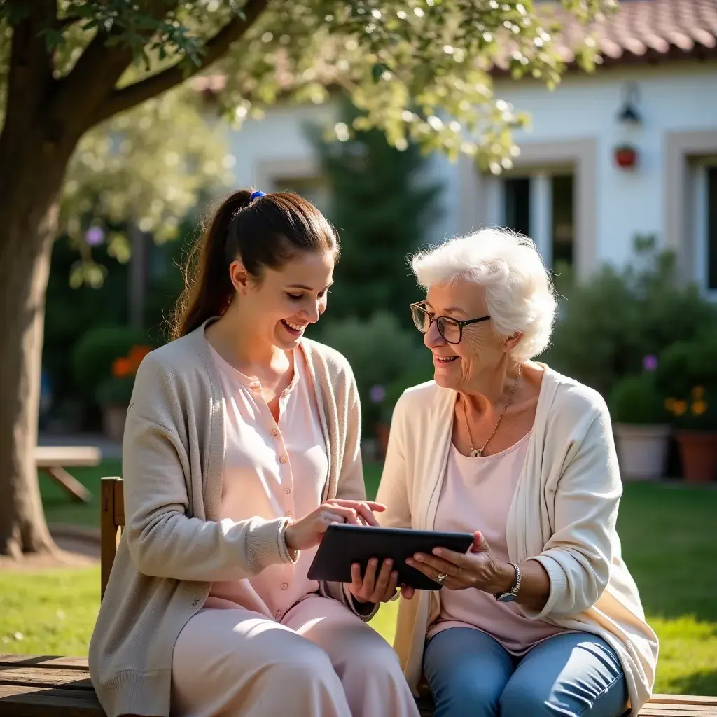 Modern office environment